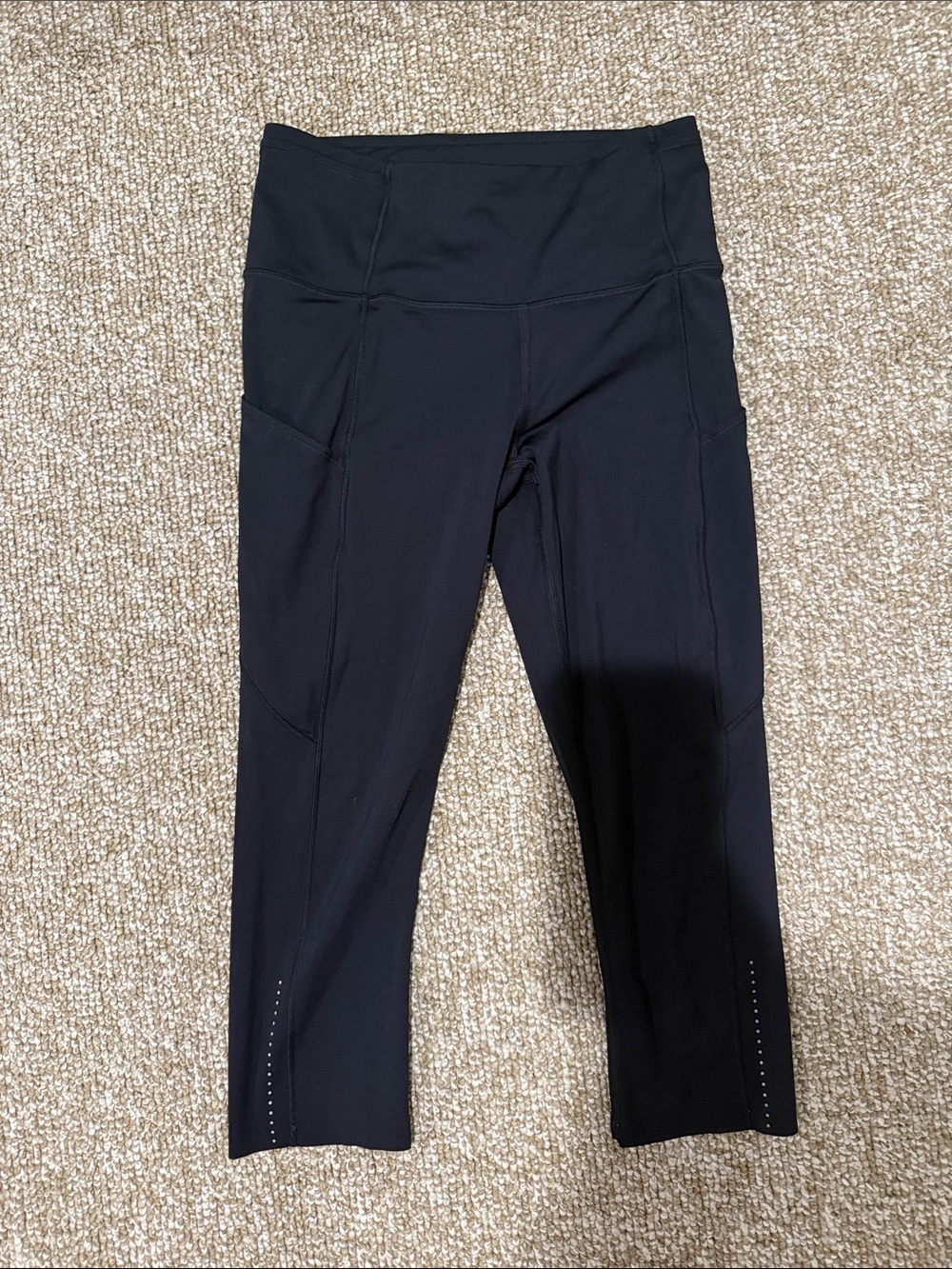 Black High-Waist Performance Leggings